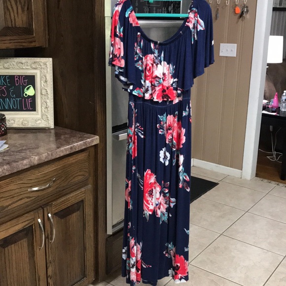 oddy maxi dress